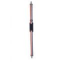 Correa nylon Bam 9008 Fashion para estuche de violín/viola Azul/Blanco/Rojo