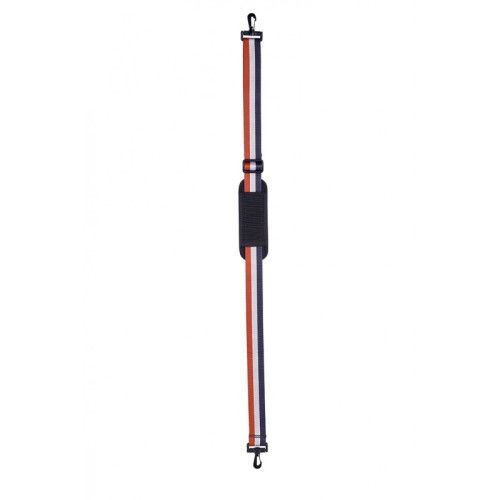 Correa nylon Bam 9008 Fashion para estuche de violín/viola Azul/Blanco/Rojo