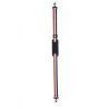 Correa nylon Bam 9008 Fashion para estuche de violín/viola Azul/Blanco/Rojo