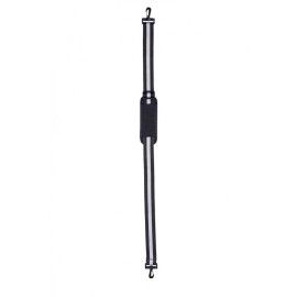 Correa nylon Bam 9008 Fashion para estuche de violín/viola Blanco/Negro