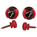 Sujetacorreas Fender rojo par