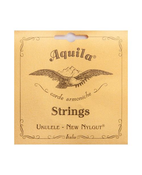 "Juego de Cuerdas Ukelele Barítono Aquila New Nylgut 21U DGBE"