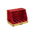 Estuche con soporte Fender 5 guitarras tweed