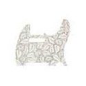 Golpeador cuero W.Jennings Fender Tele 50 blanco