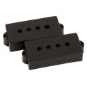 Funda pastilla PBass Fender plástico negro 2ud