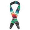 Correa sarape Fender verde multi 2pg