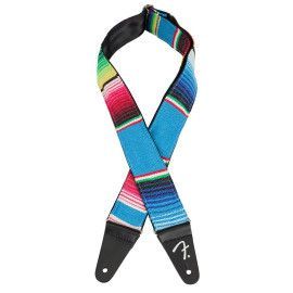 Correa sarape Fender azul multi 2pg