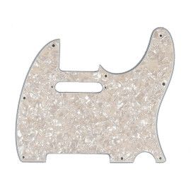 Golp. Std. Fender Tele 8 orif. 4c parchment moto