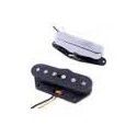 Jgo pastillas Fender Twisted Tele negro/cromo