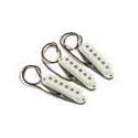 Jgo pastillas Pure Fender Vintage 65 Strat. blanco