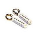 Jgo pastillas Pure Vintage Fender 65 Jaguar blanco