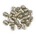 Tornillos fijación perilla Fender níquel 24ud