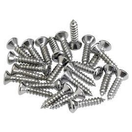 TORNILLOS GOLPEADOR FENDER 24ud CROMADOS