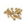 Tornillos selector Fender dorado 12ud