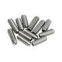 Tornillo selleta Fender níquel 12ud