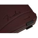 Estuche Deluxe Fender Strat/Tele mold. rojo