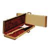 Estuche Deluxe Fender eléctrica tweed/rojo