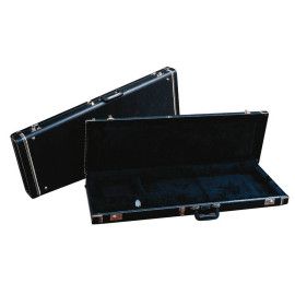Estuche Deluxe Fender bajos Mustang negro