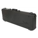 Estuche Deluxe Fender bajo mold. negro