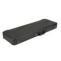 Estuche Deluxe Fender bajo mold. negro