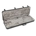 Estuche Deluxe Fender bajo mold. negro