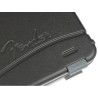 Estuche Deluxe Fender bajo mold. negro