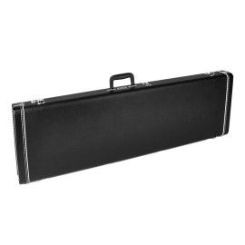 ESTUCHE DELUXE FENDER JAZZ BASS NEGRO/NARANJA