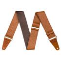 Correa Fender 50mm tooled leather brown