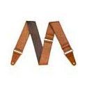 Correa Fender 50mm tooled leather brown