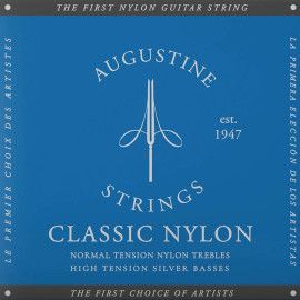 JUEGO DE CUERDAS AUGUSTINE BLUE CLASSIC REGULAR/FUERTE