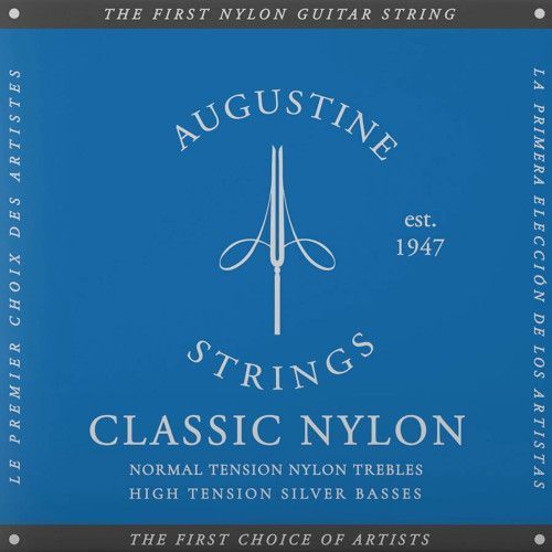 JUEGO DE CUERDAS AUGUSTINE BLUE CLASSIC REGULAR/FUERTE