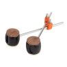 Pedal doble bombo Hayman doble cadena profesional