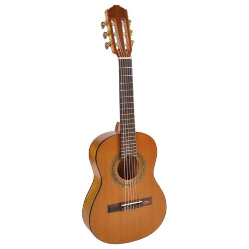 GUITARRA CLÁSICA SERIE ESTUDIO 1/4 SALVADOR CORTEZ CEDRO/AGATHIS SATINADO