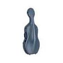 Estuche chelo 4/4 Leonardo carbono 28kg azul