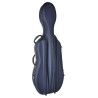 Estuche chelo 4/4 Leonardo espuma azul