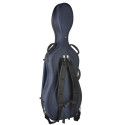 Estuche chelo 4/4 Leonardo espuma azul