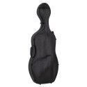Estuche chelo 4/4 Leonardo PVC sándwich 45kg negro