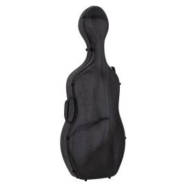 Estuche chelo 4/4 Leonardo PVC sándwich 45kg negro