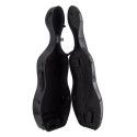 Estuche chelo 4/4 Leonardo PVC sándwich 45kg negro