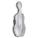 Estuche chelo 4/4 Leonardo PVC sándwich 45kg plata