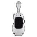 Estuche chelo 4/4 Leonardo PVC sándwich 45kg plata