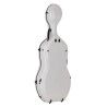 Estuche chelo 4/4 Leonardo carbono 38kg blanco