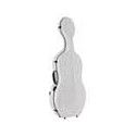Estuche chelo 4/4 Leonardo carbono 38kg blanco