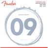 JUEGO DE CUERDAS ELÉCTRICA FENDER NÍQUEL PURO LIGHT 009 - 042