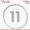 JUEGO DE CUERDAS ELÉCTRICA FENDER NÍQUEL PURO REGULAR 011 - 048