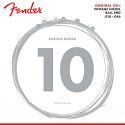 JUEGO DE CUERDAS ELÉCTRICA FENDER NÍQUEL PURO REGULAR 010 - 046