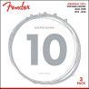 JUEGO DE CUERDAS ELÉCTRICA FENDER NÍQUEL PURO REGULAR 010 - 046 PACK DE 3 UNIDADES
