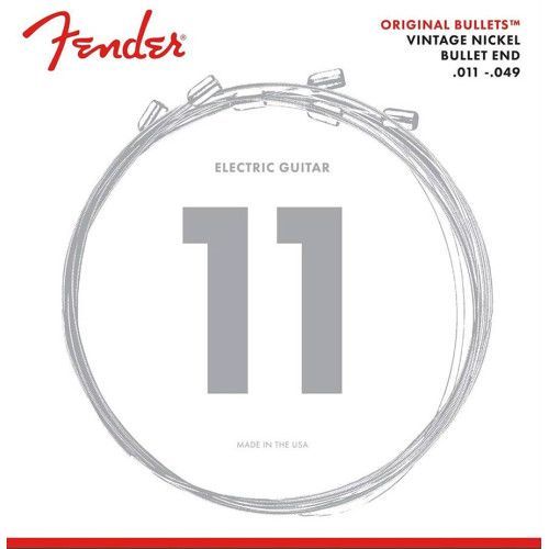Jgo cuerdas elec. Fender níquel puro medium