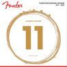 JUEGO DE CUERDAS FENDER PARA GUITARRA ACÚSTICA CUSTOM LIGHT 011 - 052