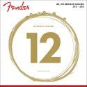 JUEGO DE CUERDAS FENDER PARA ACÚSITCAS LIGHT 012 - 052